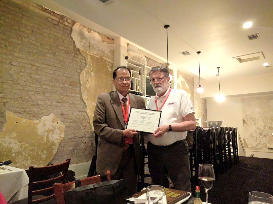 Richard Chiou received the Best Paper Award